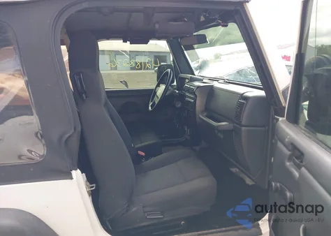 2006 Jeep Wrangler X из США, поврежденный, VIN 1J4FA39S46P734888